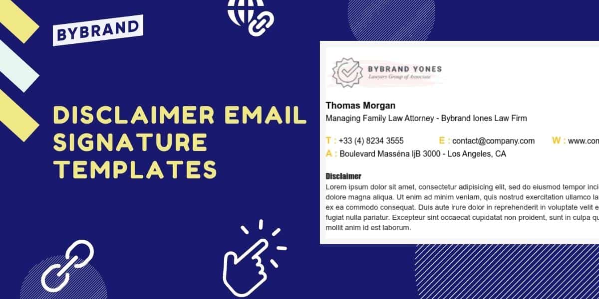 Email Signature Disclaimer Templates To Legal Issues