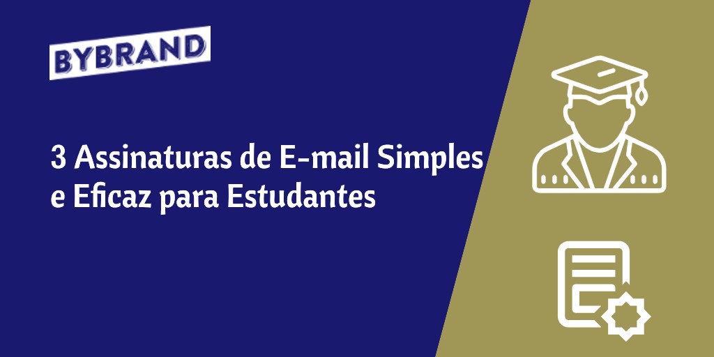 3 modelos de assinaturas de e-mail para estudantes