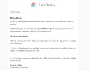 polymail html email signature