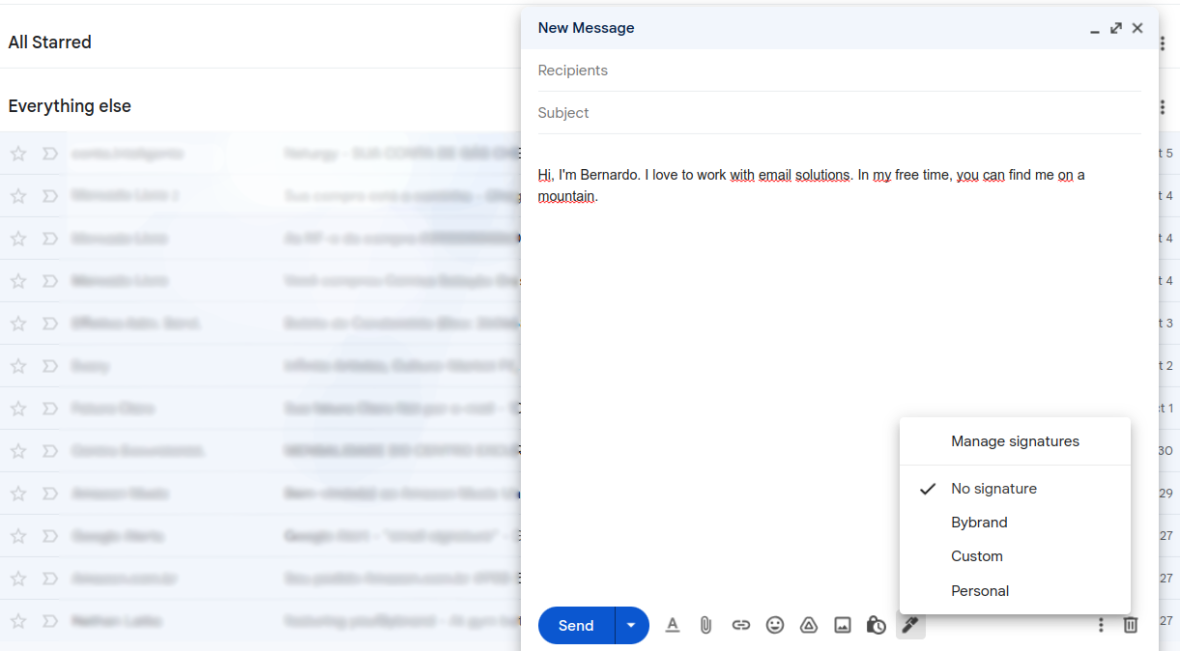 How to fix email signature not showing up in Gmail