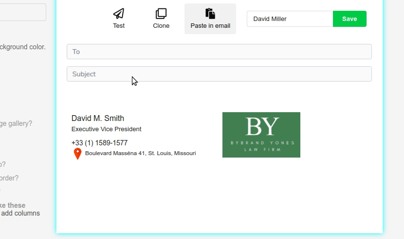 How to add a best regards field to your email signature HTML - Bybrand